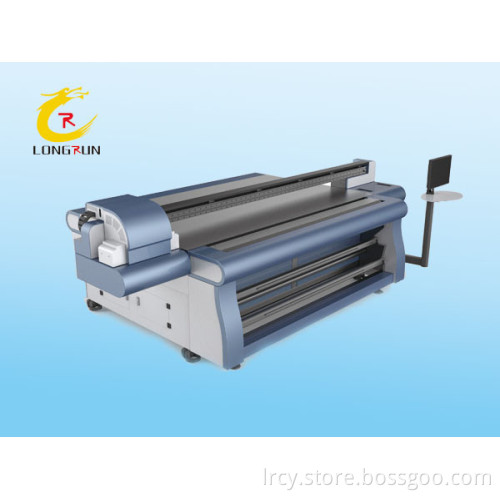 plastic printing machine with sticker 2016